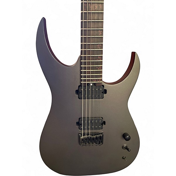 Used Schecter Guitar Research KM6 MKIII STEALTH GREY Solid Body Electric Guitar