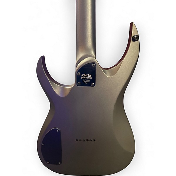 Used Schecter Guitar Research KM6 MKIII STEALTH GREY Solid Body Electric Guitar