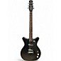 Used Danelectro BLACKOUT 59 BLACK METAL FLAKE Solid Body Electric Guitar thumbnail