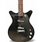 Used Danelectro BLACKOUT 59 BLACK METAL FLAKE Solid Body Electric Guitar