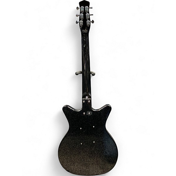 Used Danelectro BLACKOUT 59 BLACK METAL FLAKE Solid Body Electric Guitar
