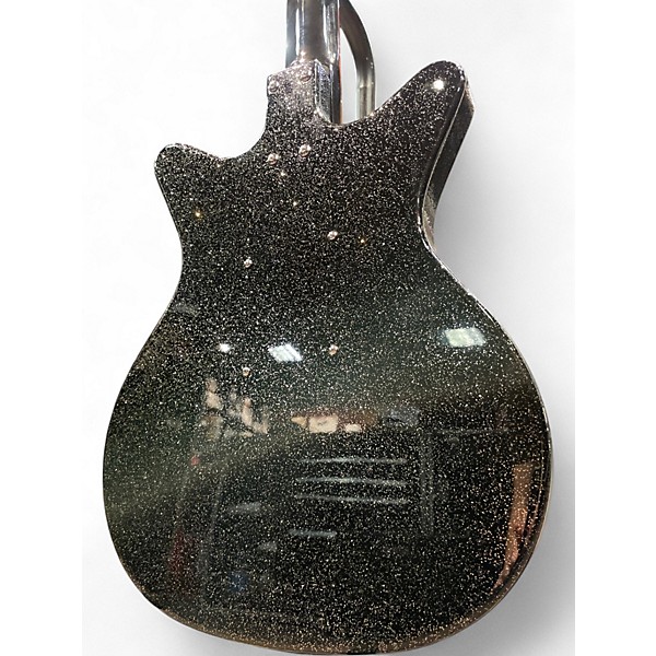 Used Danelectro BLACKOUT 59 BLACK METAL FLAKE Solid Body Electric Guitar