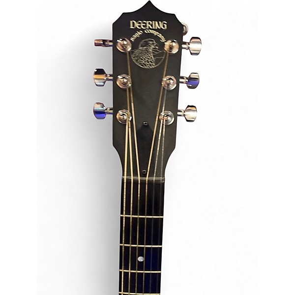 Used Deering Boston B6 6-String Brown Banjo