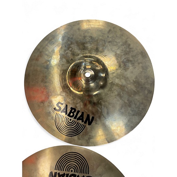 Used SABIAN 14in AAX Stage Hi Hat Pair Cymbal