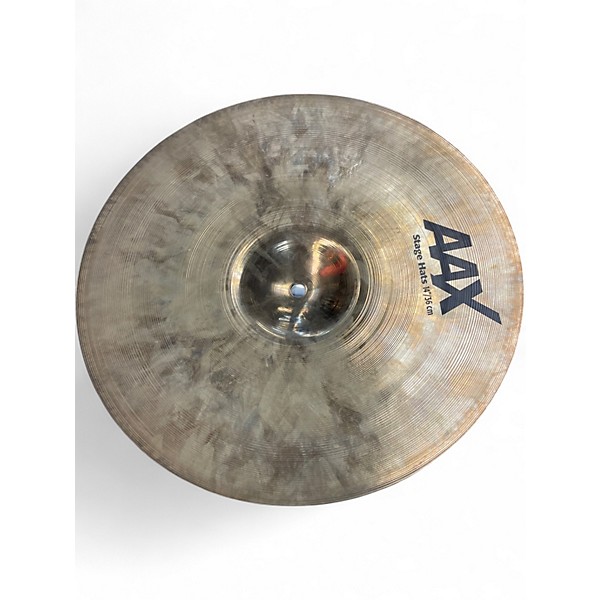 Used SABIAN 14in AAX Stage Hi Hat Pair Cymbal