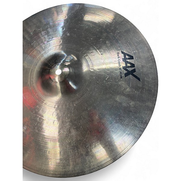 Used SABIAN 16in AAX Series Dark Crash Cymbal