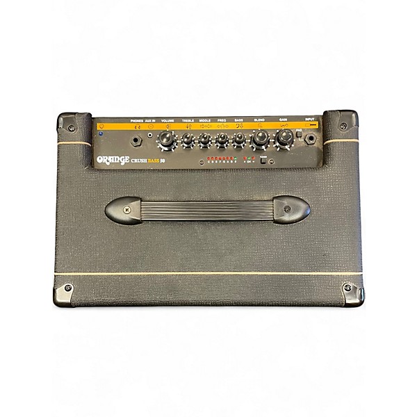 Used Orange Amplifiers Crush Bass 50 Bass Combo Amp