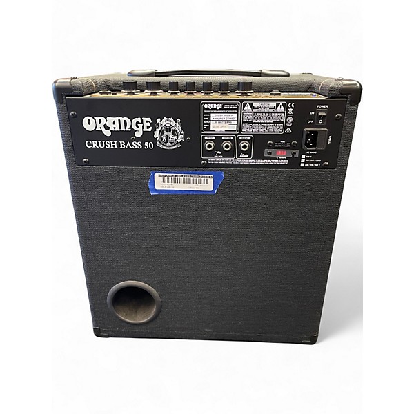 Used Orange Amplifiers Crush Bass 50 Bass Combo Amp