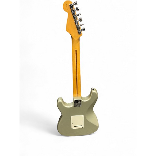 Used Fender American Standard Stratocaster Metallic Gray Solid Body Electric Guitar