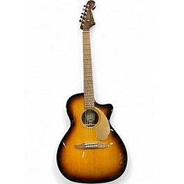 Used Fender Newporter Player Sunburst Acoustic Electric Guitar