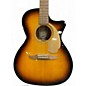 Used Fender Newporter Player Sunburst Acoustic Electric Guitar