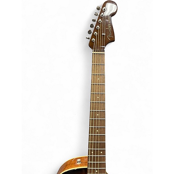 Used Fender Newporter Player Sunburst Acoustic Electric Guitar