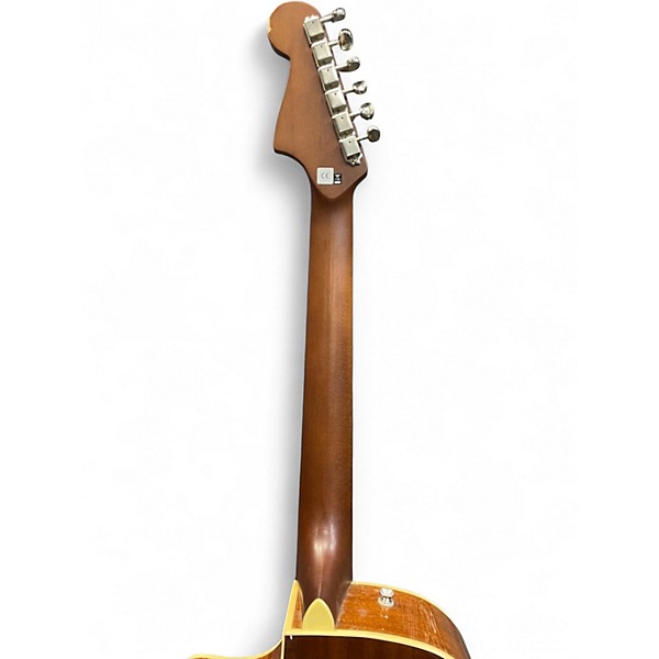 Used Fender Newporter Player Sunburst Acoustic Electric Guitar