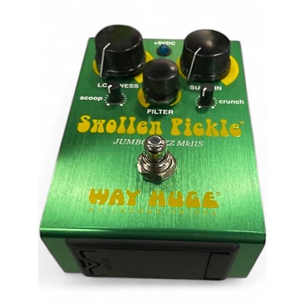 Used Way Huge Electronics WHE401 Swollen Pickle MKII Super Jumbo Fuzz Effect Pedal