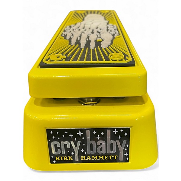 Used Dunlop KH95Y Kirk Hammett Signature Cry Baby Wah Effect Pedal