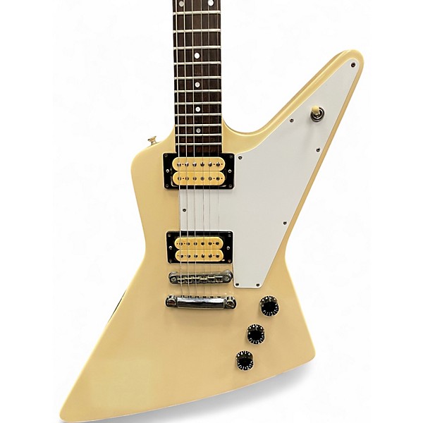 Vintage 1975 Gibson Explorer Alpine White Solid Body Electric Guitar