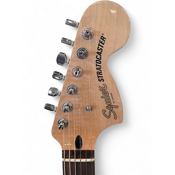 Used Squier Affinity Stratocaster Gray Solid Body Electric Guitar