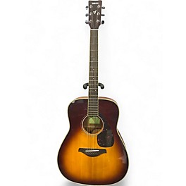 Used Yamaha FG820 Brown Sunburst Acoustic Guitar