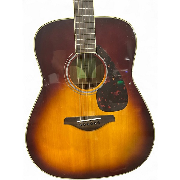Used Yamaha FG820 Brown Sunburst Acoustic Guitar