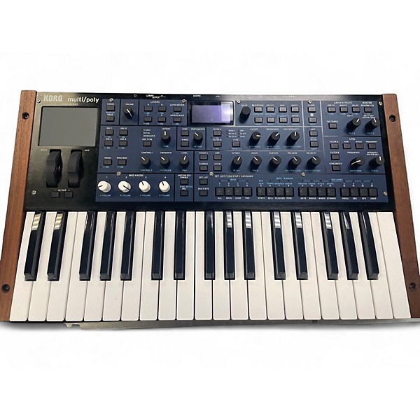 Used KORG MULTI/POLY Synthesizer