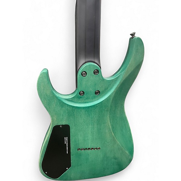 Used Caparison Guitars DELLINGER 7 FXAM Green Solid Body Electric Guitar
