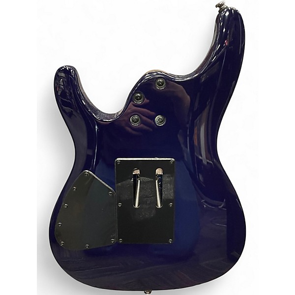 Used Ibanez S670QM Blue Burst Solid Body Electric Guitar