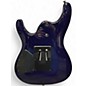 Used Ibanez S670QM Blue Burst Solid Body Electric Guitar
