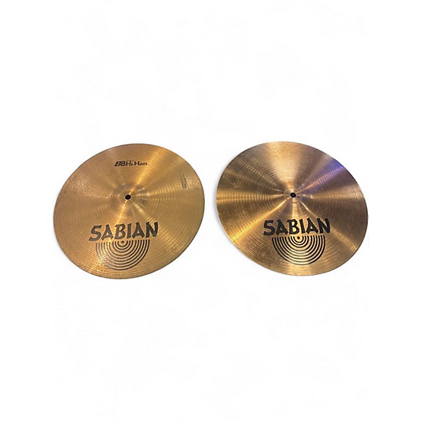 Used SABIAN 14in B8 Hi Hat Pair Cymbal