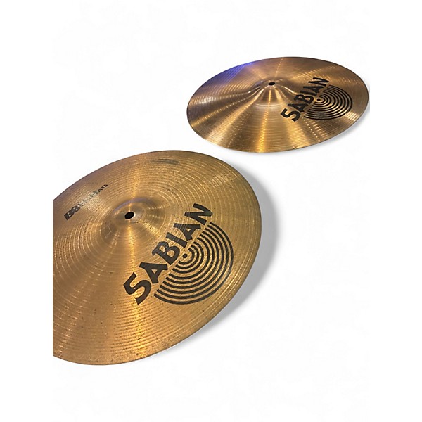 Used SABIAN 14in B8 Hi Hat Pair Cymbal
