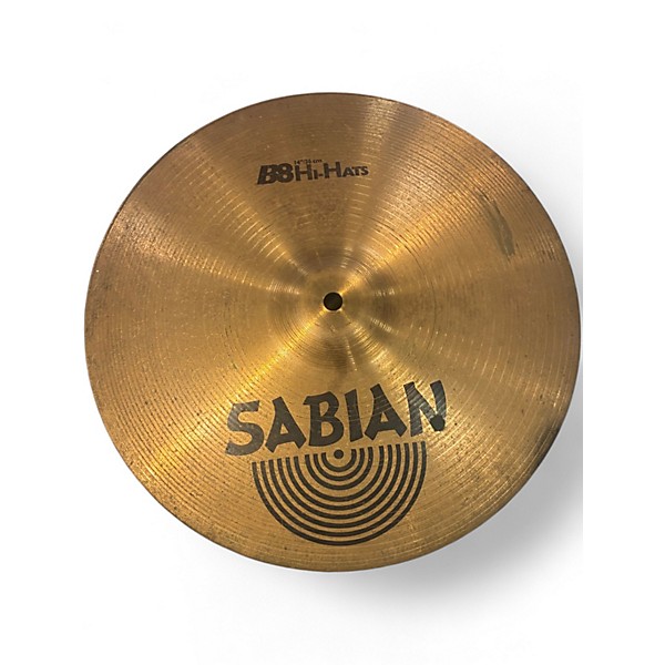 Used SABIAN 14in B8 Hi Hat Pair Cymbal