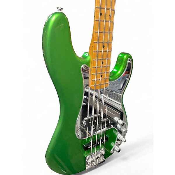 Used 2021 Fender Player Plus Active Precision Bass Cosmic Jade Electric Bass Guitar