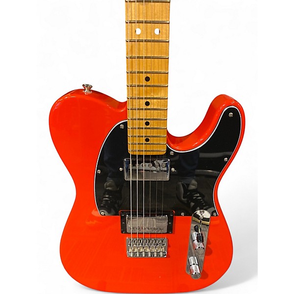 Used Fender Player II Telecaster HH Coral Red Solid Body Electric Guitar