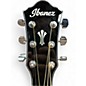 Used Ibanez aeg50l-bkh Black Acoustic Electric Guitar