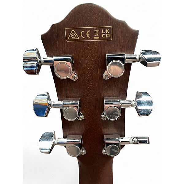 Used Ibanez aeg50l-bkh Black Acoustic Electric Guitar