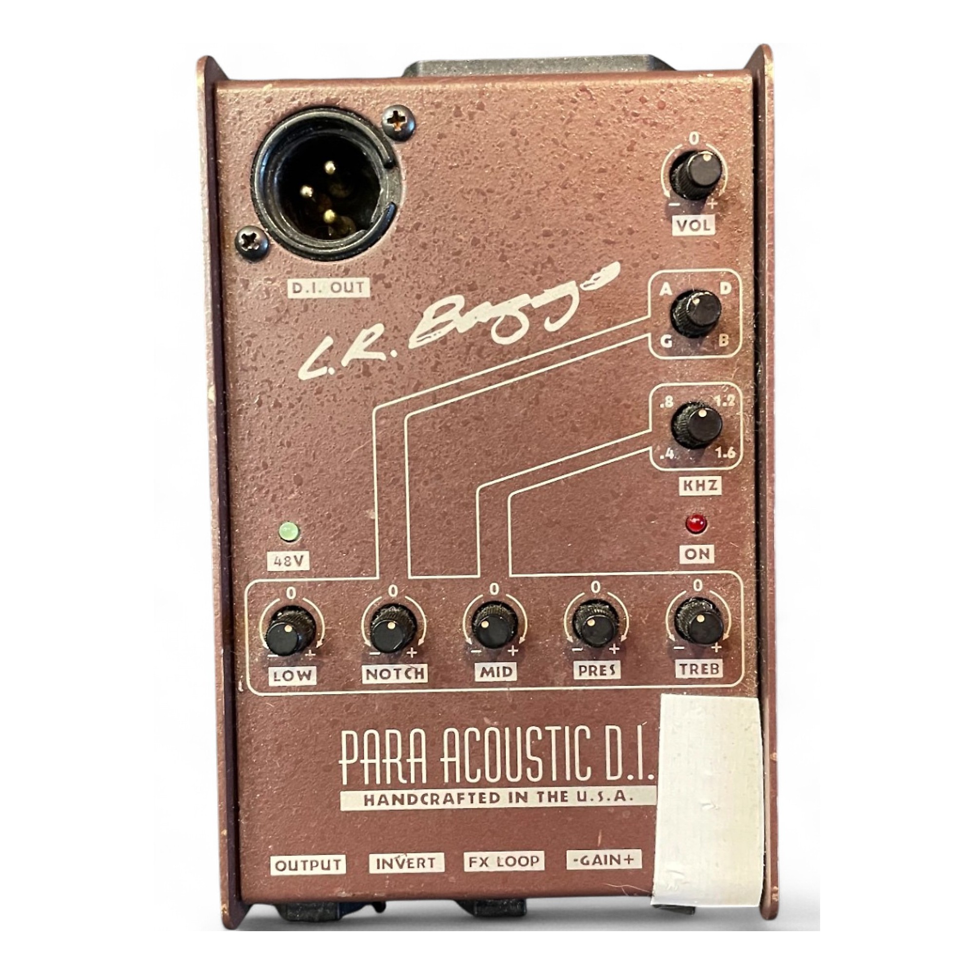LR Baggs Para Acoustic DI 中古 Used LR Baggs Para Acoustic DI Direct Box Pre With EQ Direct Box