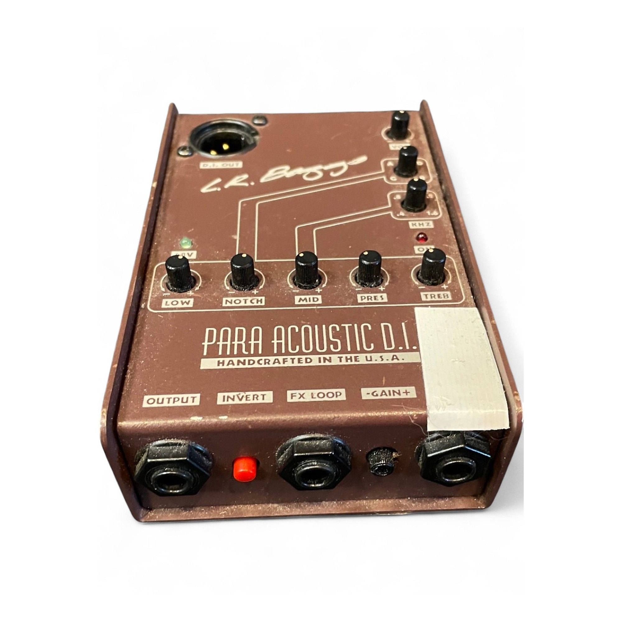 Used LR Baggs Para Acoustic DI Direct Box Pre With EQ Direct Box