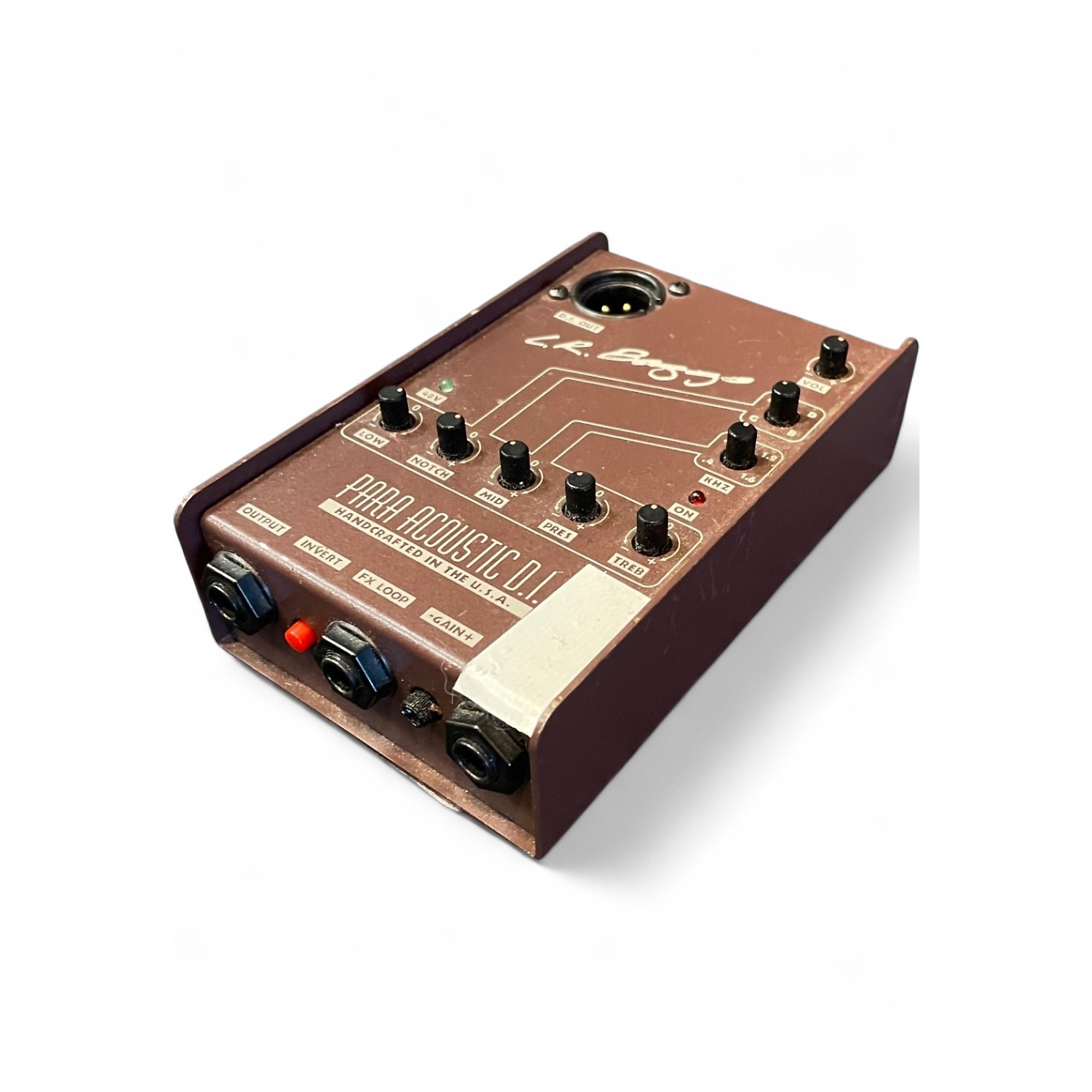Used LR Baggs Para Acoustic DI Direct Box Pre With EQ Direct Box