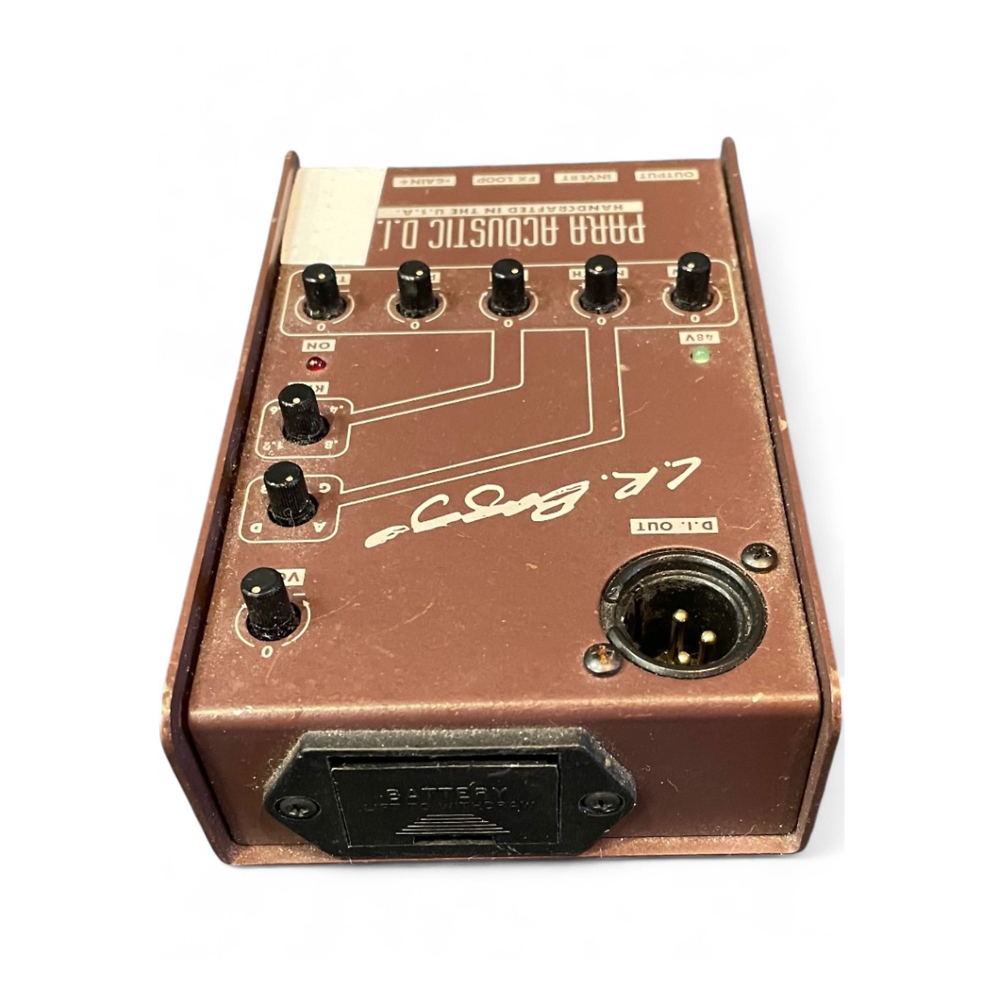 Used LR Baggs Para Acoustic DI Direct Box Pre With EQ Direct Box