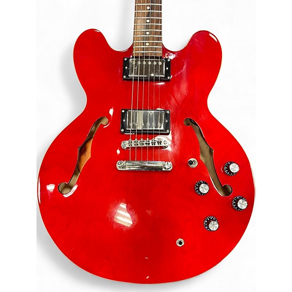 Used Epiphone ES335  Dot Cherry Hollow Body Electric Guitar