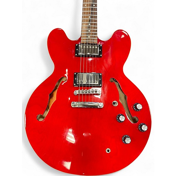 Used Epiphone ES335  Dot Cherry Hollow Body Electric Guitar