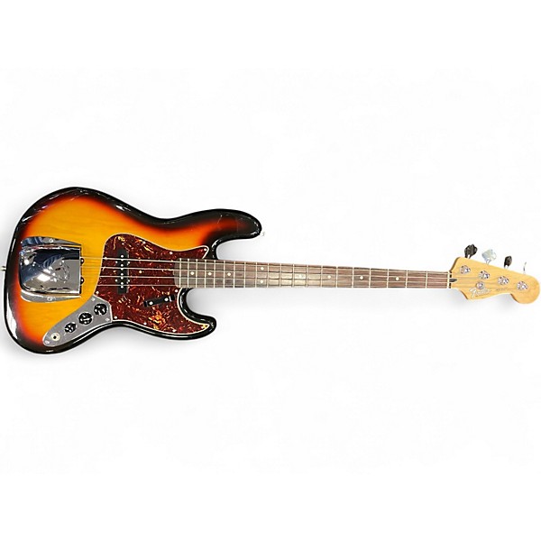 Used 2026 Fender Standard Jazz Bass Brown Sunburst Electric Bass Guitar