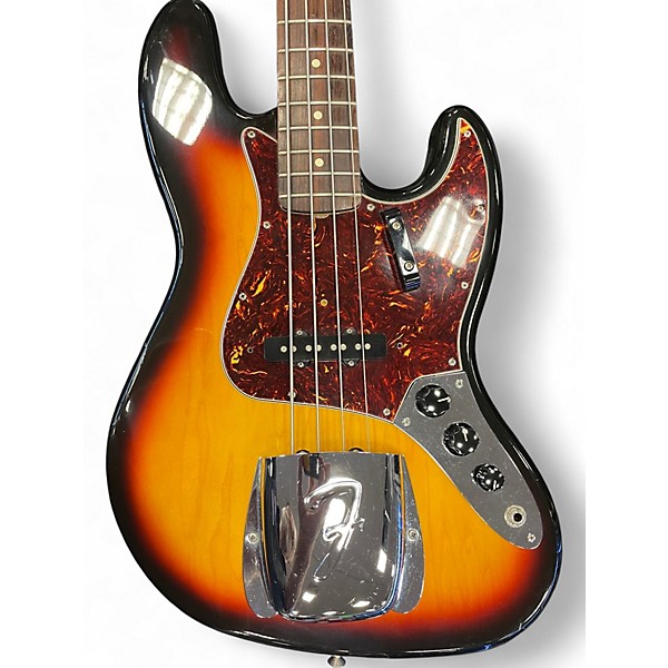 Used 2026 Fender Standard Jazz Bass Brown Sunburst Electric Bass Guitar
