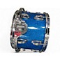 Used Ludwig 3 Piece Classic Maple Fab Blue Sparkle Drum Kit