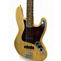 Used 2017 Fender Deluxe Jazz Bass Natural Electric Bass Guitar