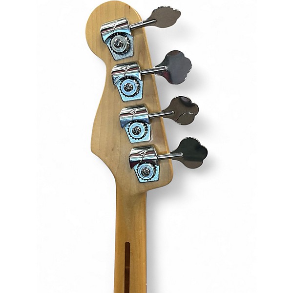 Used 2017 Fender Deluxe Jazz Bass Natural Electric Bass Guitar