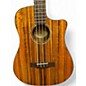 Used 2005 Fender Victor Bailey natural koa top Acoustic Bass Guitar