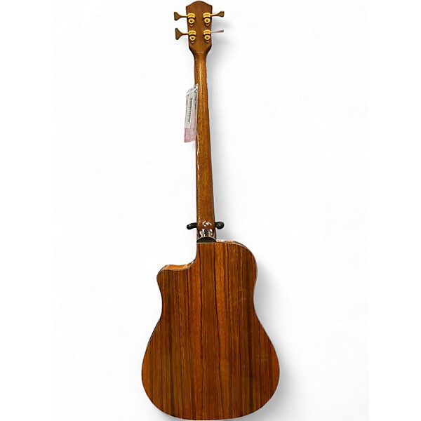 Used 2005 Fender Victor Bailey natural koa top Acoustic Bass Guitar