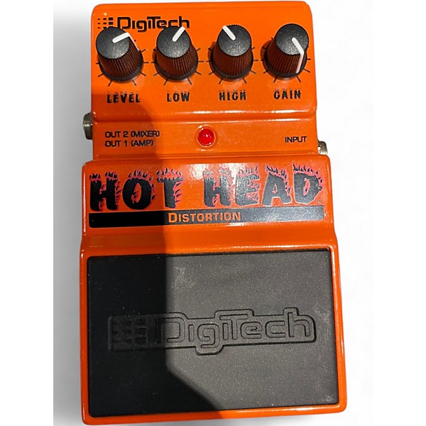 Used DigiTech Hot Head Distortion Effect Pedal