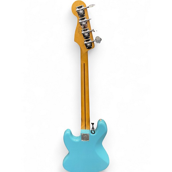 Used 2025 Fender Player II Jazz Bass Aqua Blue Electric Bass Guitar