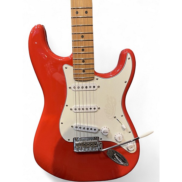 Used Fender Player II Stratocaster Fiesta Red Solid Body Electric Guitar